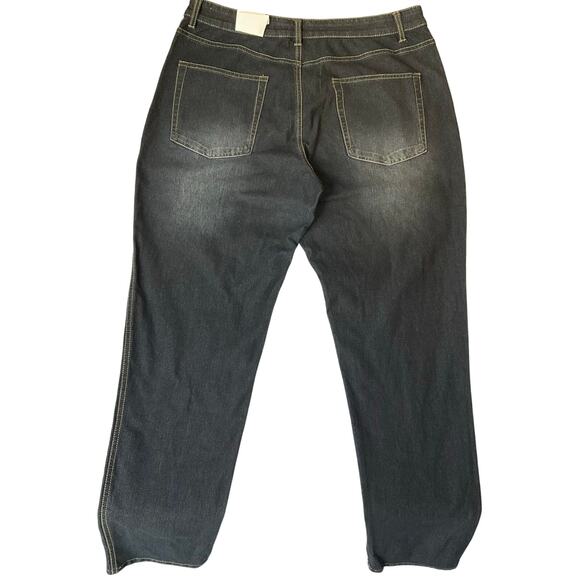 Coldwater Creek Women Skinny Jeans size 16 Black Mid Rise Stretch Boot Cut NWT - Picture 11 of 11